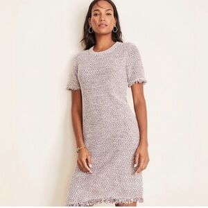 Ann Taylor FRINGE TWEED Sweater knit
DRESS Size XS